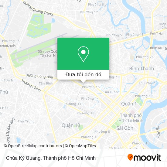Bản đồ Chùa Kỳ Quang