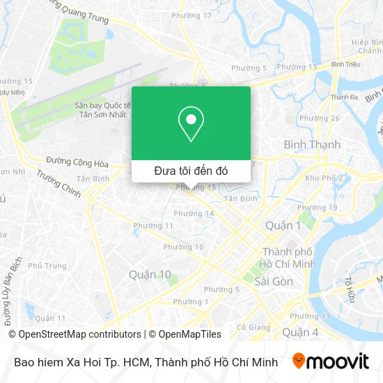 Bản đồ Bao hiem Xa Hoi Tp. HCM