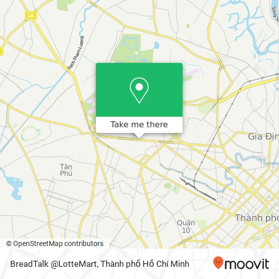 Bản đồ BreadTalk @LotteMart