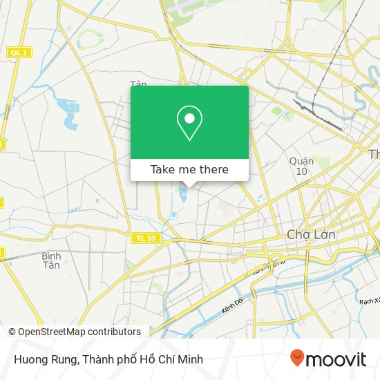 Bản đồ Huong Rung