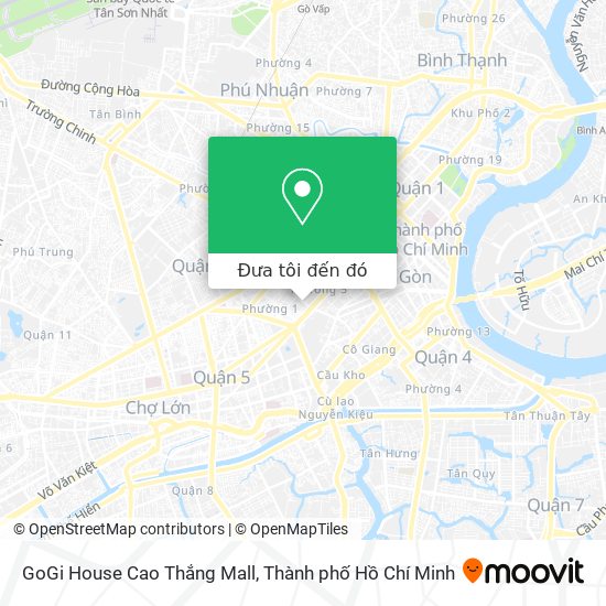 Bản đồ GoGi House Cao Thắng Mall