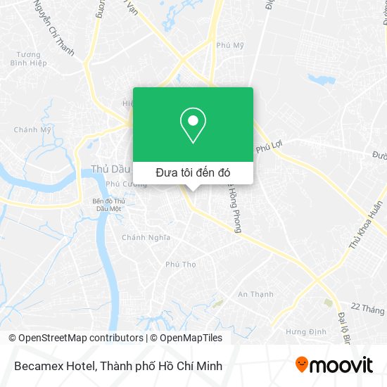 Bản đồ Becamex Hotel