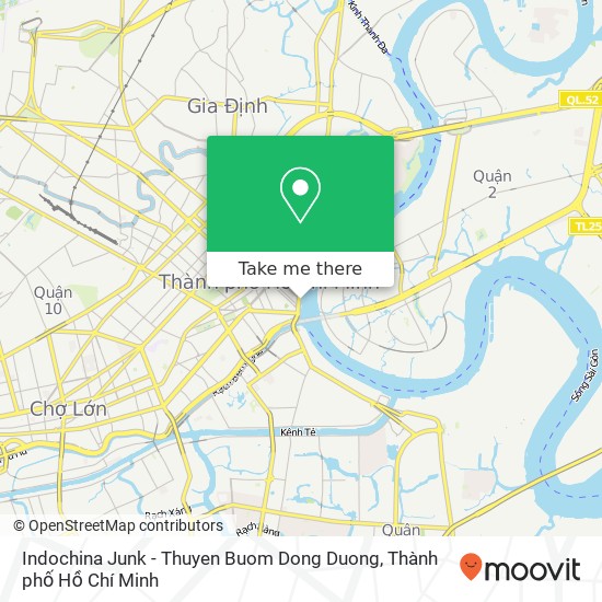 Bản đồ Indochina Junk - Thuyen Buom Dong Duong