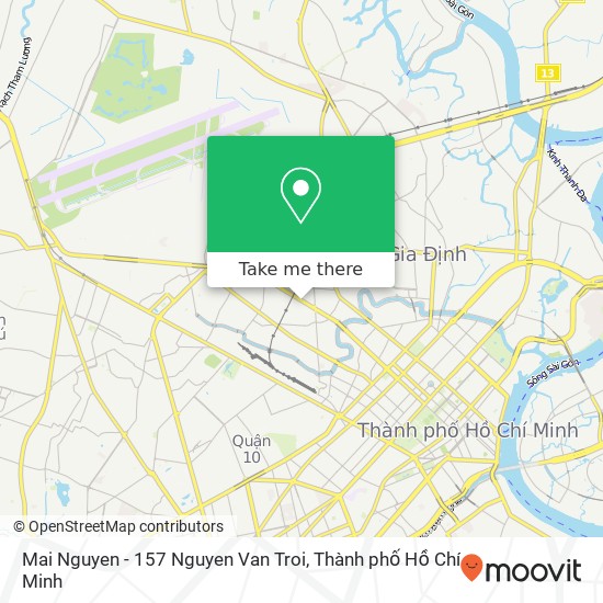 Bản đồ Mai Nguyen - 157 Nguyen Van Troi