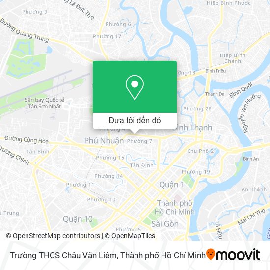 Bản đồ Trường THCS Châu Văn Liêm