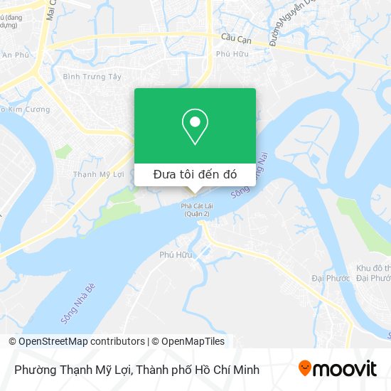 Bản đồ Phường Thạnh Mỹ Lợi