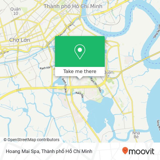 Bản đồ Hoang Mai Spa