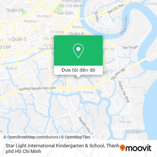 Bản đồ Star Light International Kindergarten & School