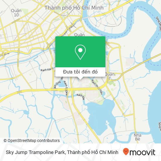 Bản đồ Sky Jump Trampoline Park