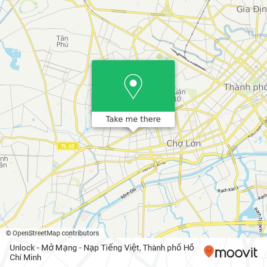Bản đồ Unlock - Mở Mạng - Nạp Tiếng Việt