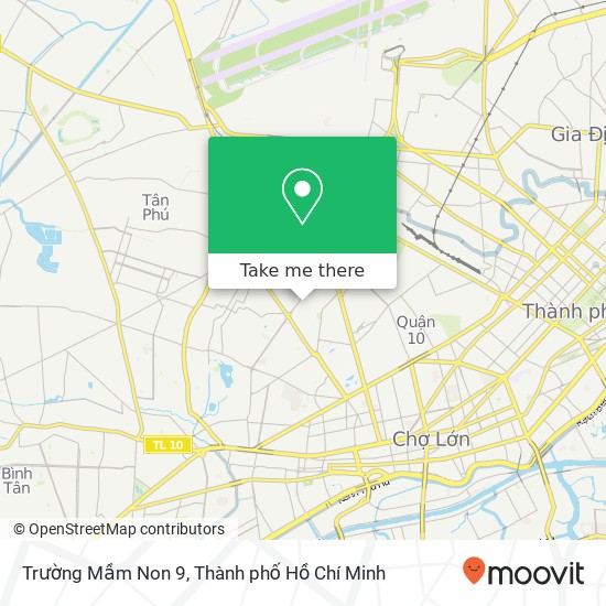 Bản đồ Trường Mầm Non 9