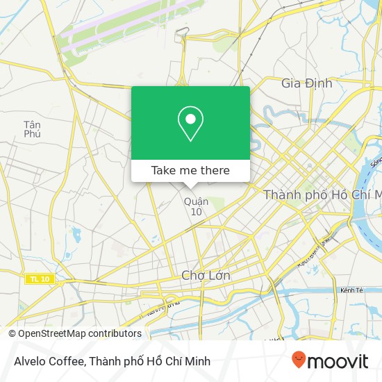 Bản đồ Alvelo Coffee
