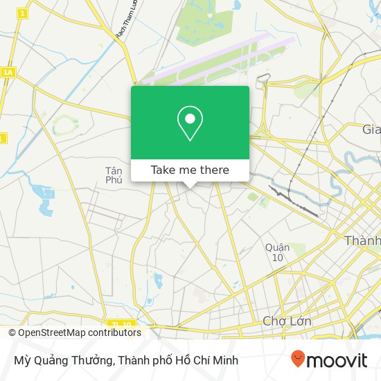 Bản đồ Mỳ Quảng Thưởng