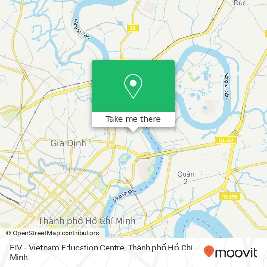 Bản đồ EIV - Vietnam Education Centre