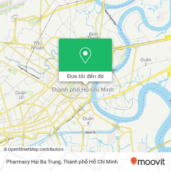 Bản đồ Pharmacy Hai Ba Trung