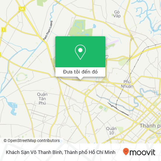 Bản đồ Khách Sạn Võ Thanh Bình