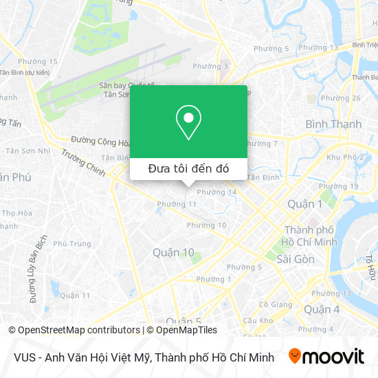 Bản đồ VUS - Anh Văn Hội Việt Mỹ
