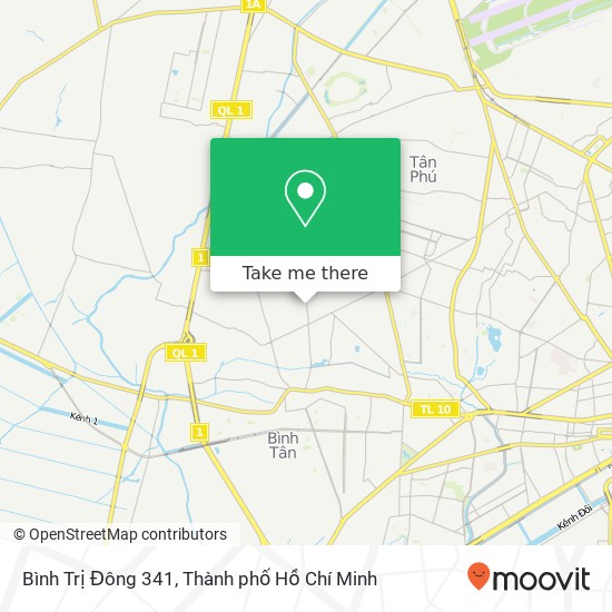 Bản đồ Bình Trị Đông 341