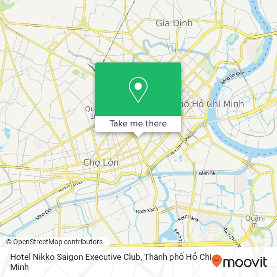 Bản đồ Hotel Nikko Saigon Executive Club