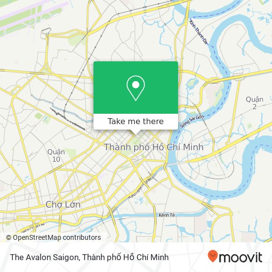Bản đồ The Avalon Saigon