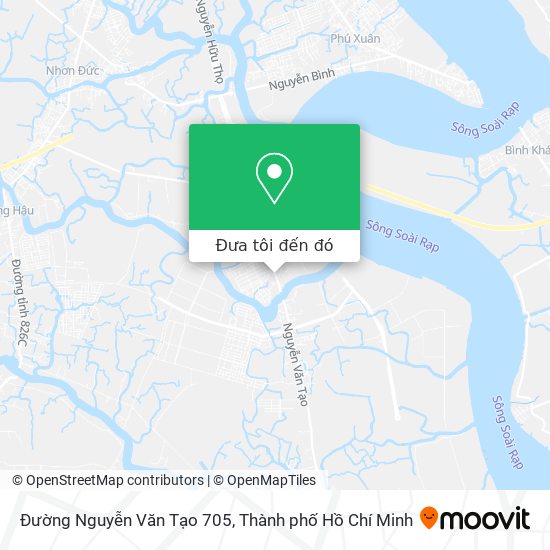 Bản đồ Đường Nguyễn Văn Tạo 705