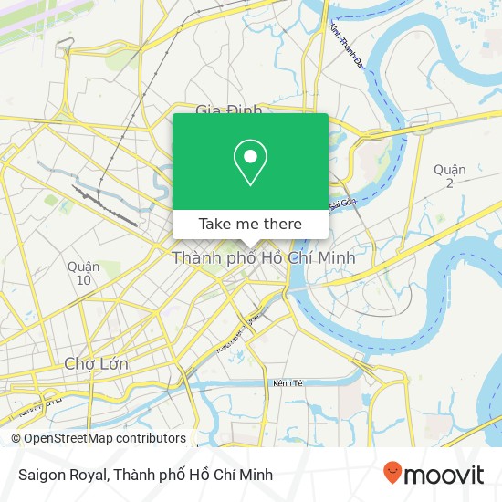 Bản đồ Saigon Royal