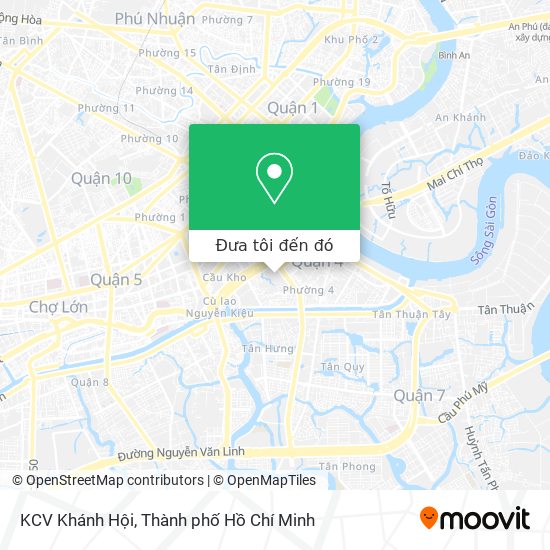 Bản đồ KCV Khánh Hội