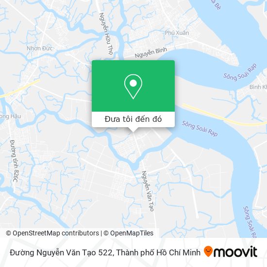 Bản đồ Đường Nguyễn Văn Tạo 522