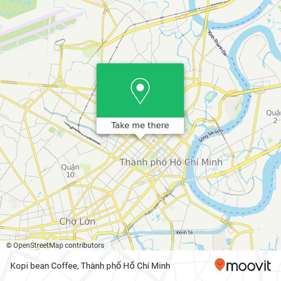 Bản đồ Kopi bean Coffee