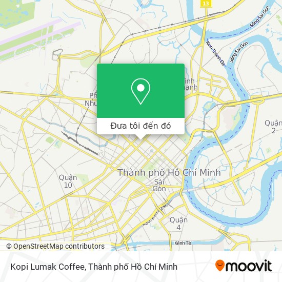Bản đồ Kopi Lumak Coffee