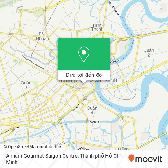 Bản đồ Annam Gourmet Saigon Centre
