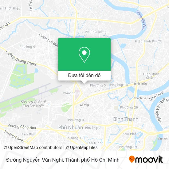 Bản đồ Đường Nguyễn Văn Nghi