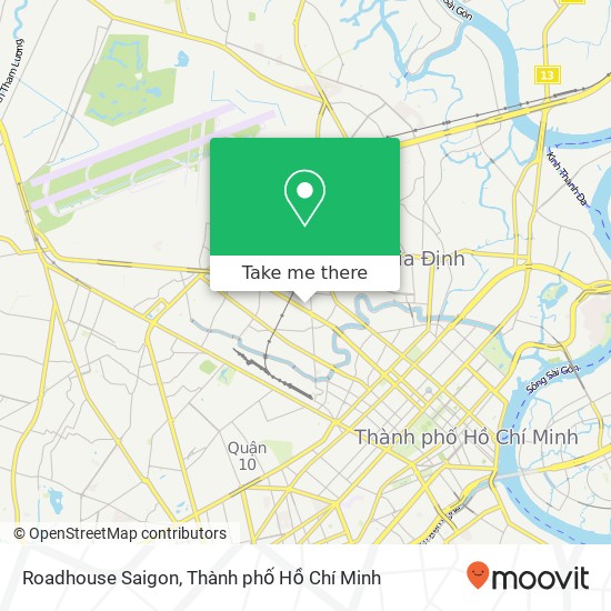 Bản đồ Roadhouse Saigon