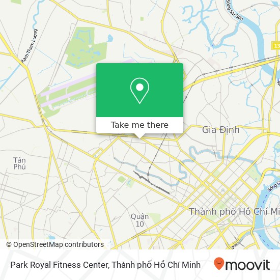Bản đồ Park Royal Fitness Center
