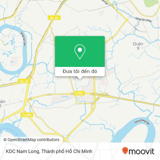 Bản đồ KDC Nam Long