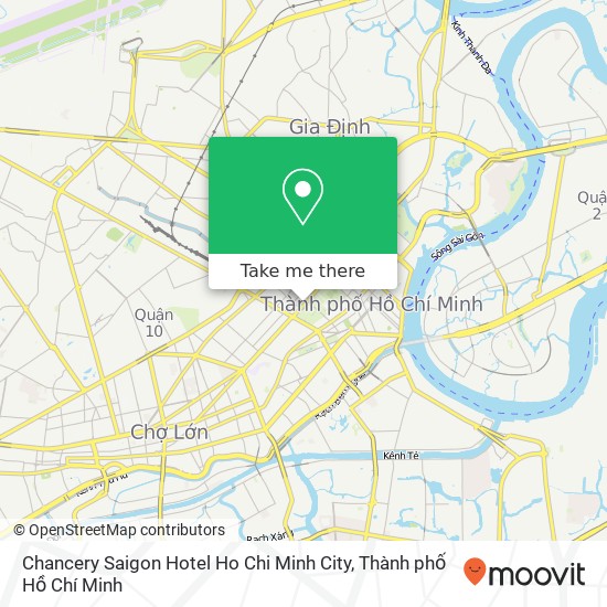 Bản đồ Chancery Saigon Hotel Ho Chi Minh City