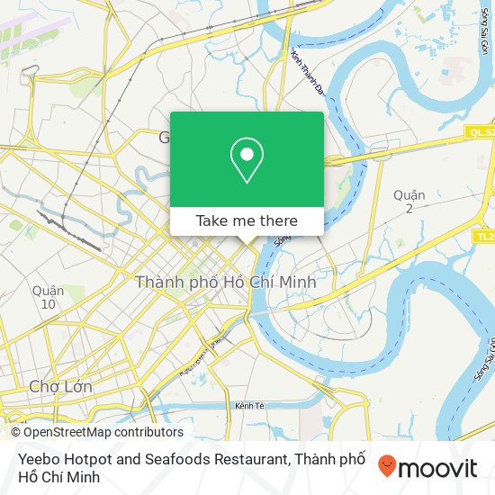 Bản đồ Yeebo Hotpot and Seafoods Restaurant
