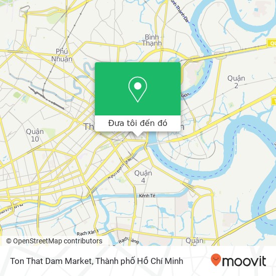 Bản đồ Ton That Dam Market