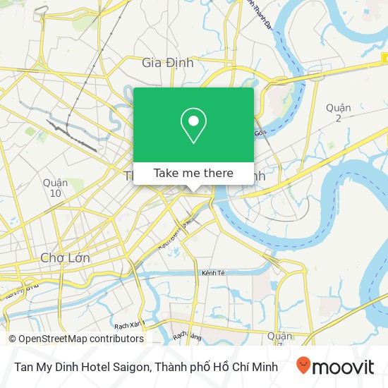 Bản đồ Tan My Dinh Hotel Saigon