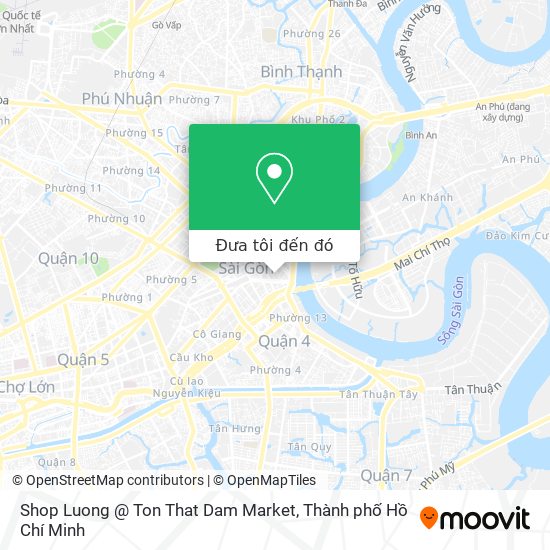 Bản đồ Shop Luong @ Ton That Dam Market