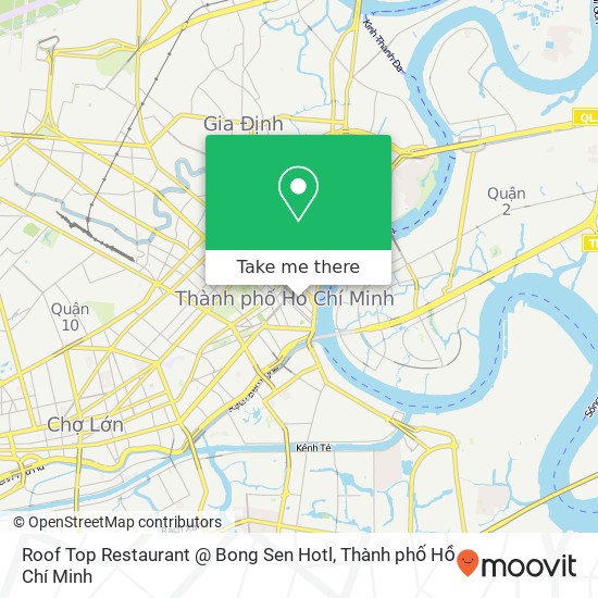 Bản đồ Roof Top Restaurant @ Bong Sen Hotl