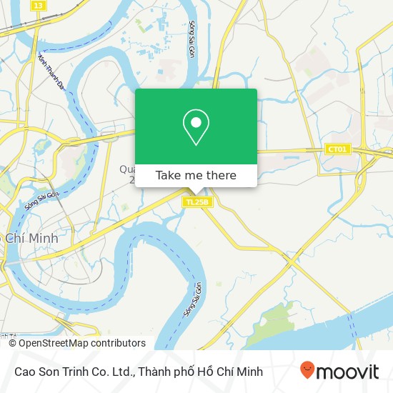 Bản đồ Cao Son Trinh Co. Ltd.