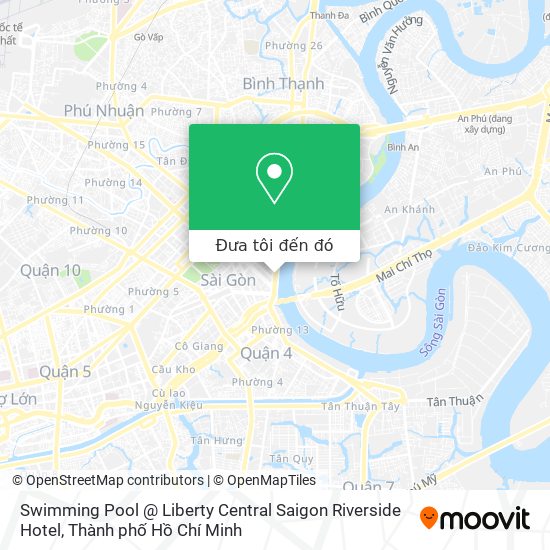 Bản đồ Swimming Pool @ Liberty Central Saigon Riverside Hotel