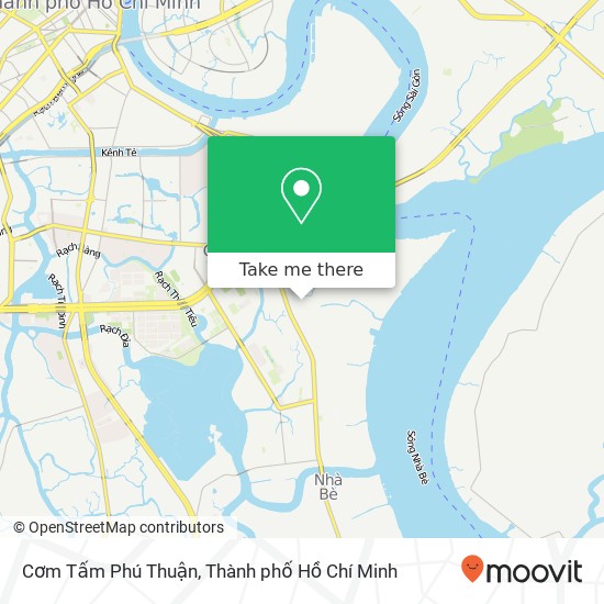 Bản đồ Cơm Tấm Phú Thuận