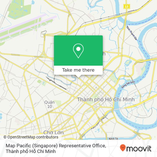 Bản đồ Map Pacific (Singapore) Representative Office