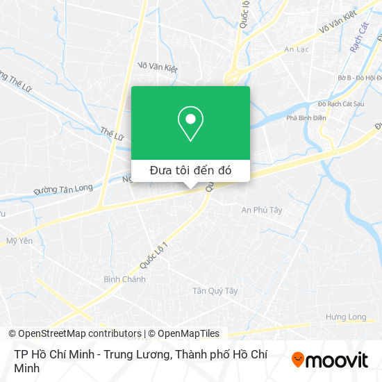 Bản đồ TP Hồ Chí Minh - Trung Lương