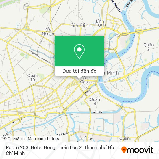 Bản đồ Room 203, Hotel Hong Thein Loc 2