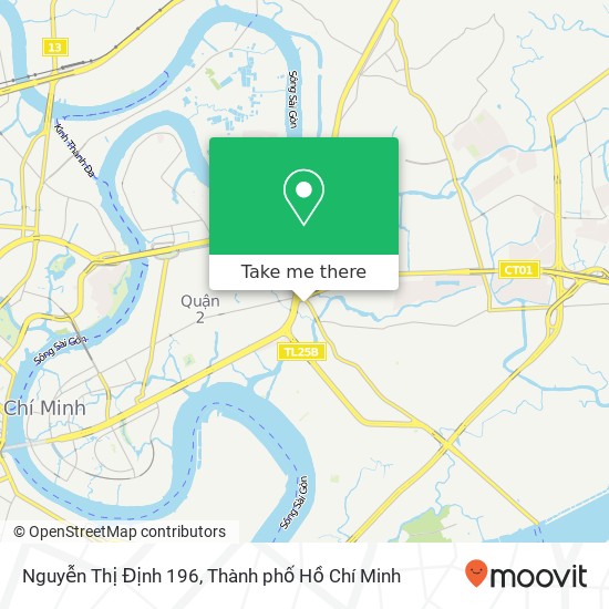 Bản đồ Nguyễn Thị Định 196