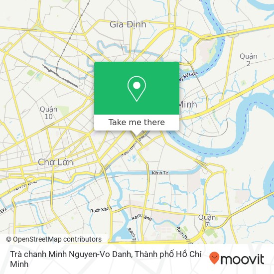 Bản đồ Trà chanh Minh Nguyen-Vo Danh