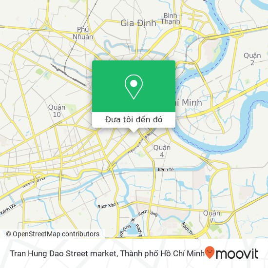 Bản đồ Tran Hung Dao Street market